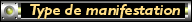 Pour filtrer les manifestations d'un certain type il suffit de cliquer ici.
Ou encore cliquer sur un type de manifestation �ventuellement list� ci-dessous.
Le filtre ainsi constitu� s'affiche ci-dessus